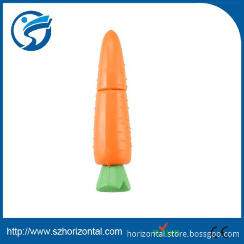 Promotional carrot shape usb flash drive with free logo service, carrot USB STICKER